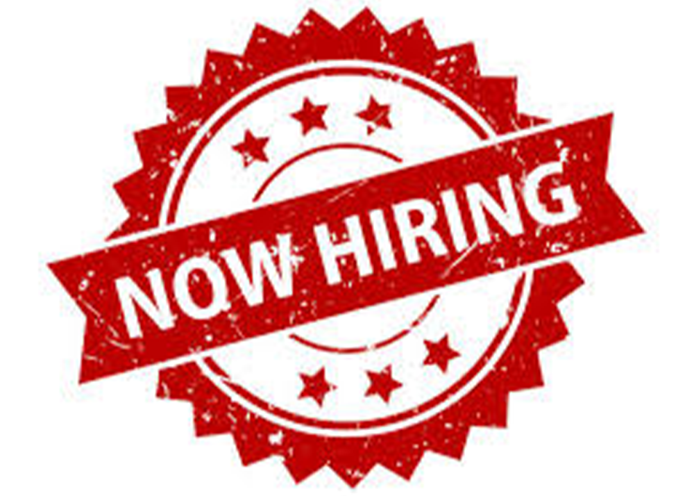 Now hiring